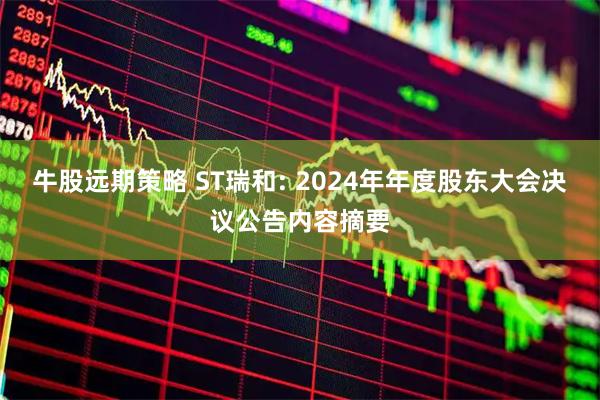 牛股远期策略 ST瑞和: 2024年年度股东大会决议公告内容摘要