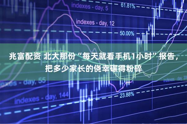 兆富配资 北大那份“每天就看手机1小时”报告，把多少家长的侥幸碾得粉碎